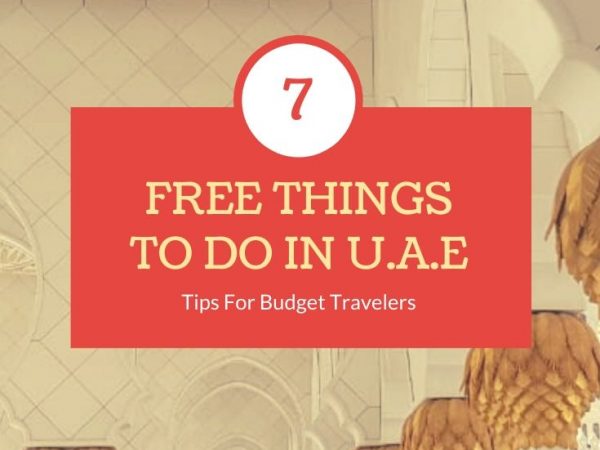 7 Free things to do in U.A.E