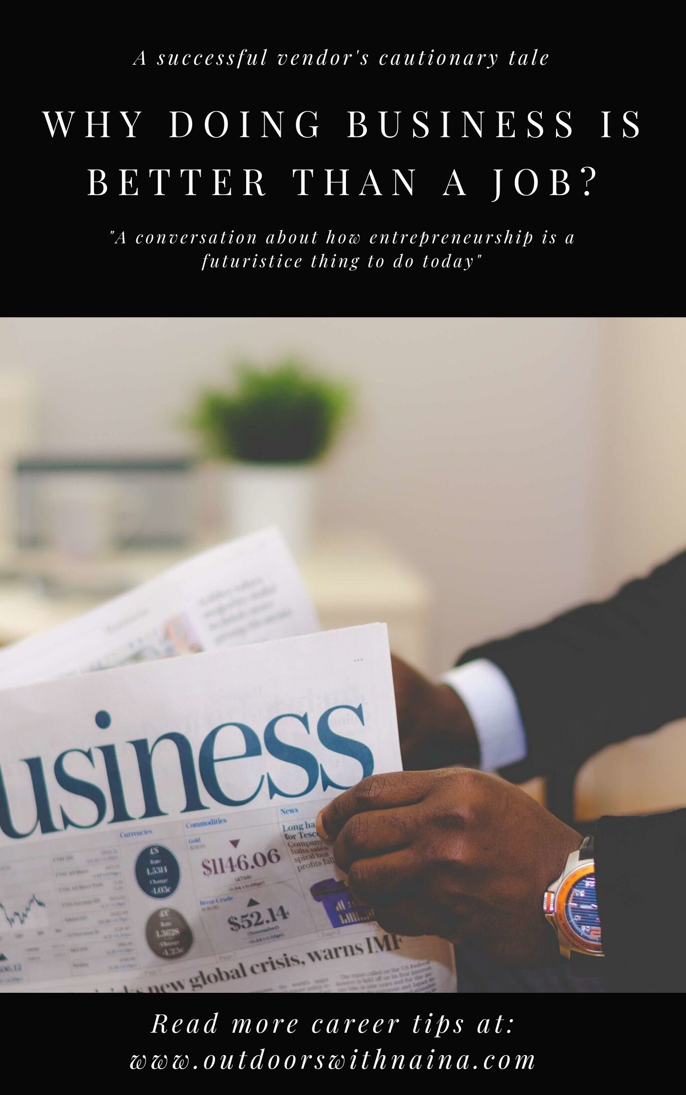 Entrepreneurship – A skill to Master