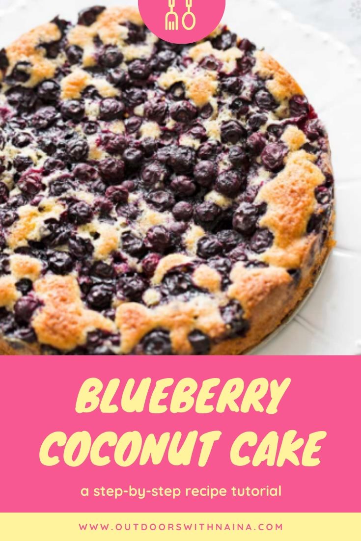 Blueberry Coconut Cake Recipe