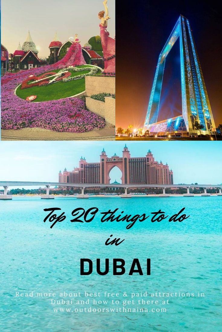 TOP 20 THINGS TO DO IN DUBAI